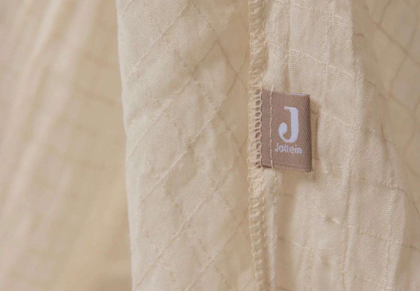 Jollein - Hemel Cosy Check | Sand