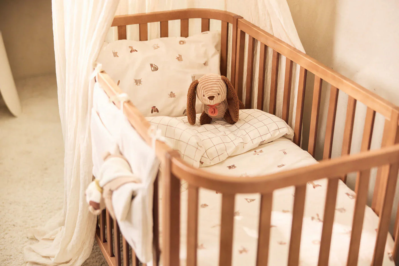 Jollein - Hemel Cosy Check | Sand