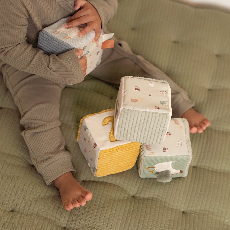 Little Dutch - Zachte Blokken 4 Activiteitenblokken | Little Farm