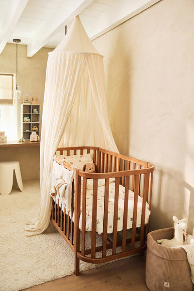 Jollein - Donsovertrek 100 x 140cm Animal Friends | Oatmeal