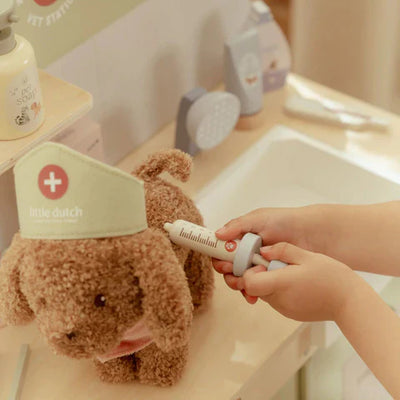 Little Dutch - Knuffelhond Jackie In Tas