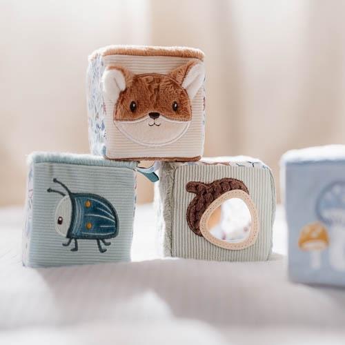 Little Dutch - Zachte Blokken 4 Activiteitenblokken | Forest Friends
