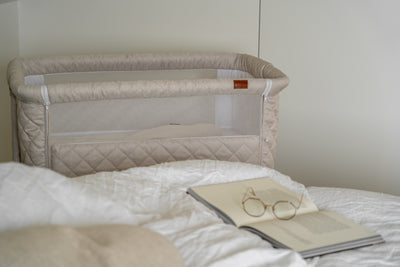 Quax - Wieg Co-Zee Side By Side Wood Clay | Veilig & Comfortabel