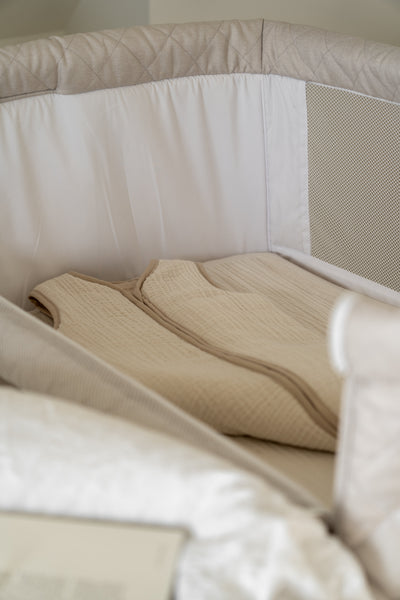 Quax - Wieg Co-Zee Side By Side Wood Clay | Veilig & Comfortabel