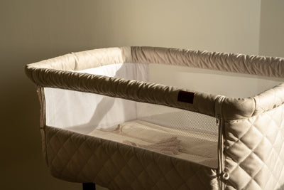 Quax - Wieg Co-Zee Side By Side Wood Clay | Veilig & Comfortabel