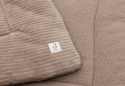 Jollein - Parklegger 75 x 95 cm Cloudy Rib | Milky Coffee