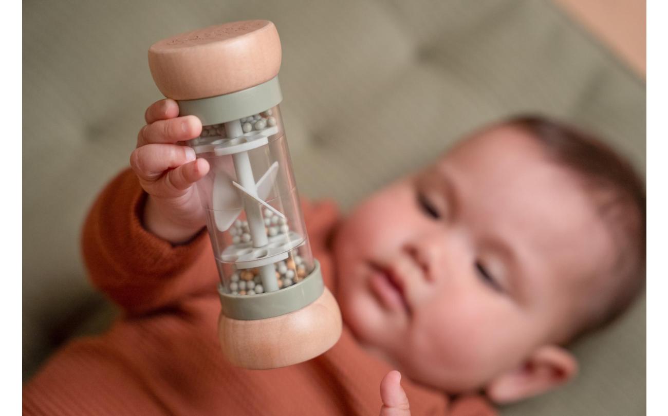 Little Dutch - Regenrammelaar Little Farm | Houten Speelgoed