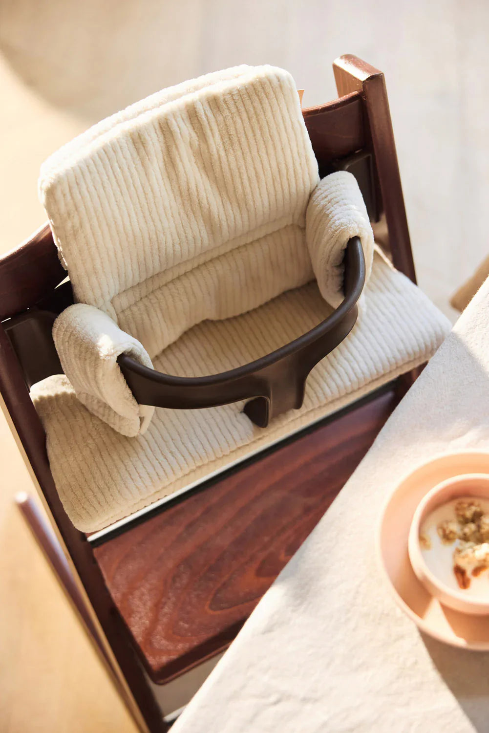 Jollein - Stoelverkleiner Meegroei Cloudy Rib | Oatmeal