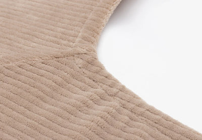 Jollein - Hoes Waskussen 50 x 70 cm Cloudy Rib | Milky Coffee