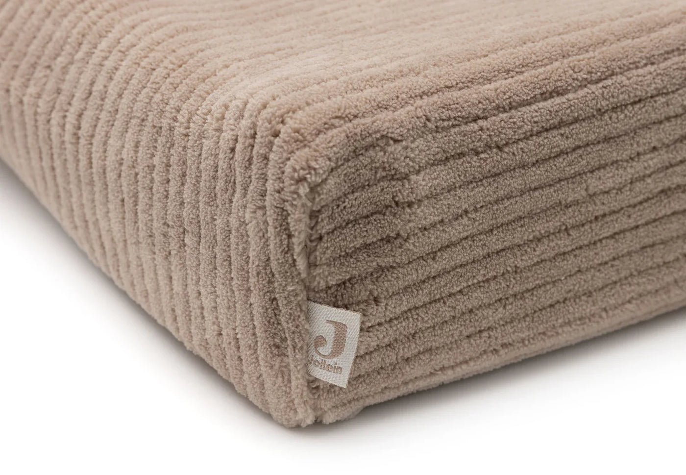 Jollein - Hoes Waskussen 50 x 70 cm Cloudy Rib | Milky Coffee