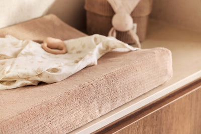 Jollein - Hoes Waskussen 50 x 70 cm Cloudy Rib | Milky Coffee