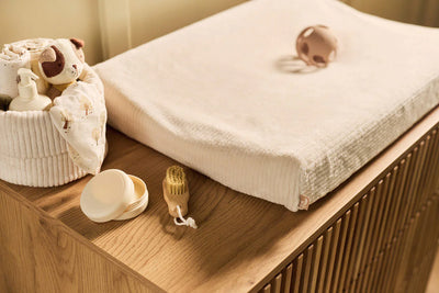 Jollein - Hoes Waskussen 50 x 70 cm Cloudy Rib | Oatmeal