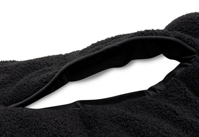 Jollein - Voetenzak Kinderwagen / Buggy Puffed Black | Winter Musthave