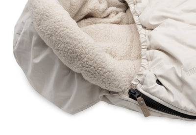 Jollein - Voetenzak Buggy / Kinderwagen Embossed | Sand