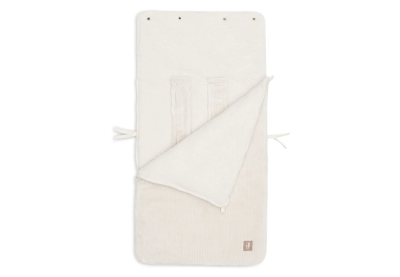 Jollein - Voetenzak Groep 0+ Cloudy Rib | Oatmeal
