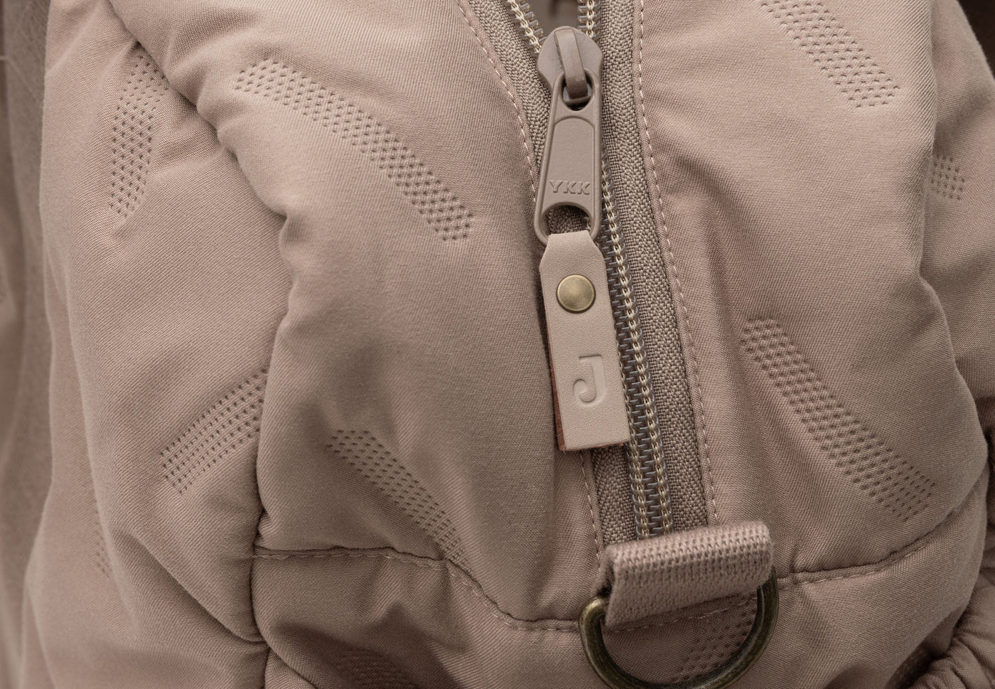 Jollein - Verzorgingstas Embossed Lily | Milky Coffee