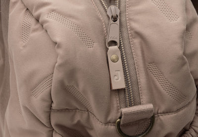 Jollein - Verzorgingstas Embossed Lily | Milky Coffee