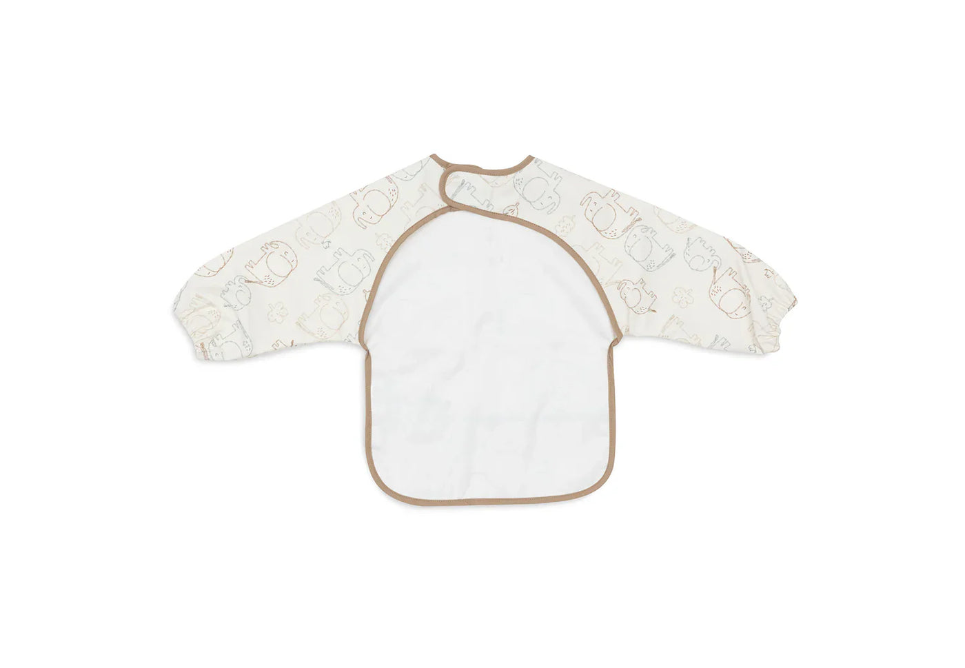 Jollein - Mouwslab Waterproof Elephant Tales | Sand