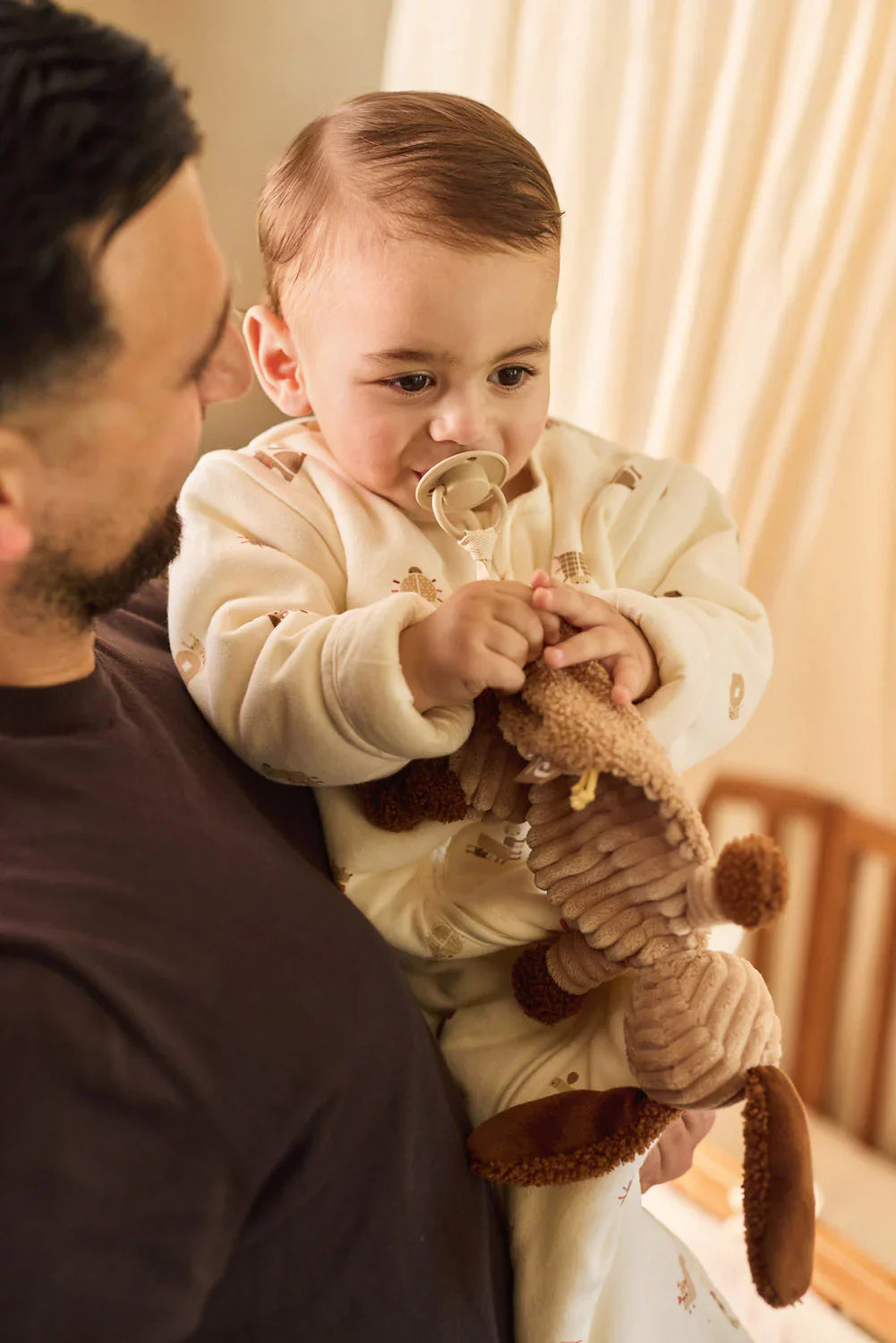 Jollein - Fopspeendoekje Diego Dog | Biscuit