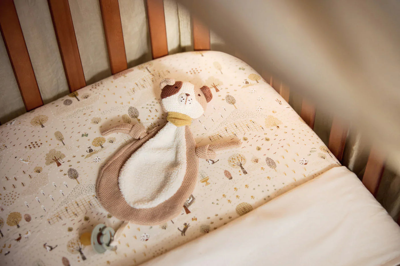 Jollein - Fopspeendoekje Dog Mick | Naturel