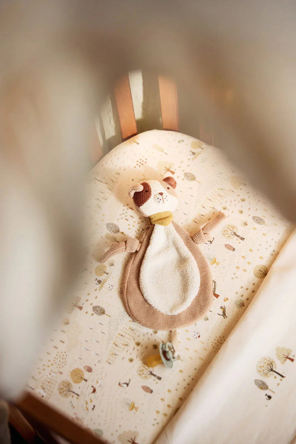 Jollein - Fopspeendoekje Dog Mick | Naturel