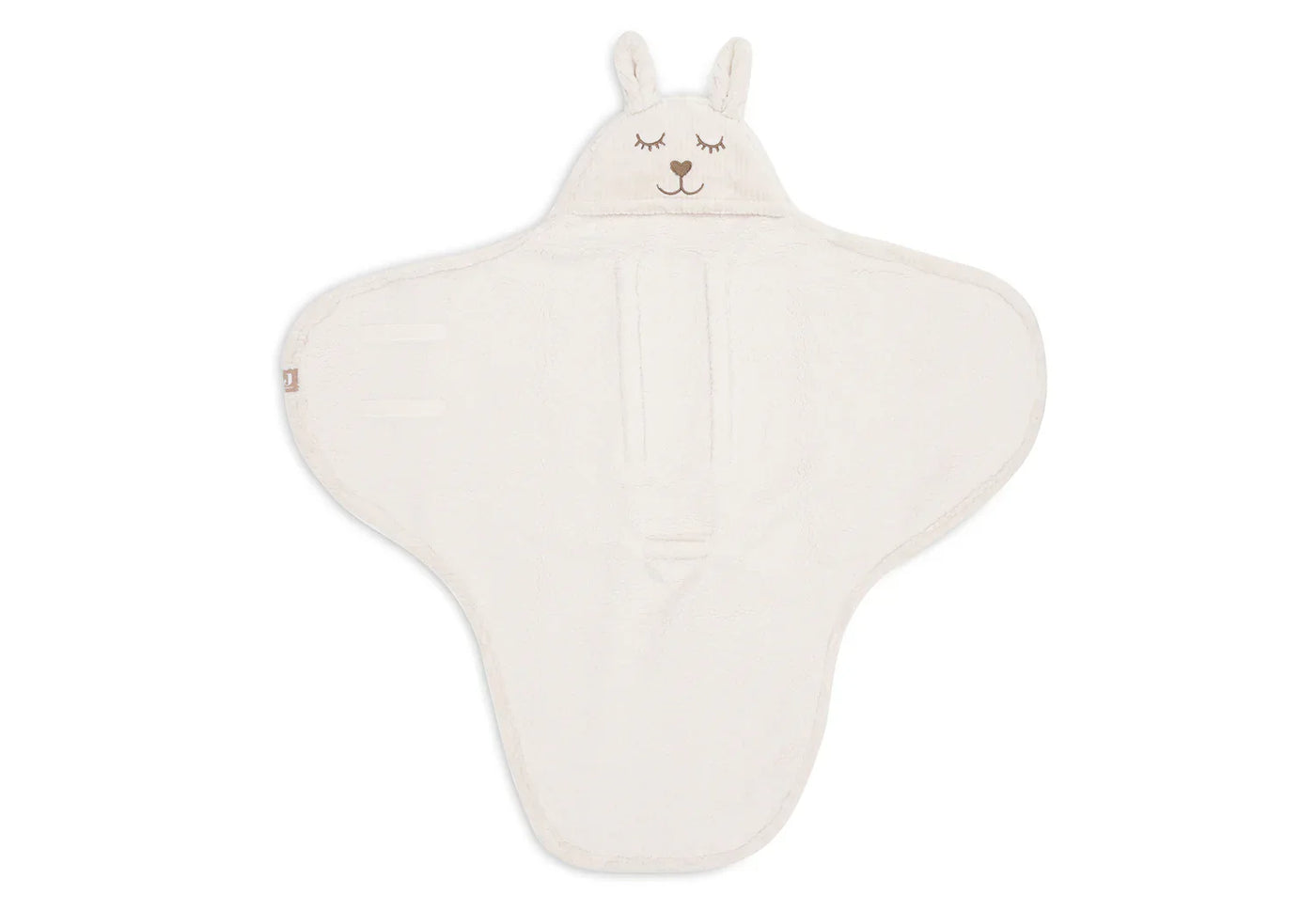 Jollein - Wikkeldeken Bunny Cloudy Rib | Oatmeal