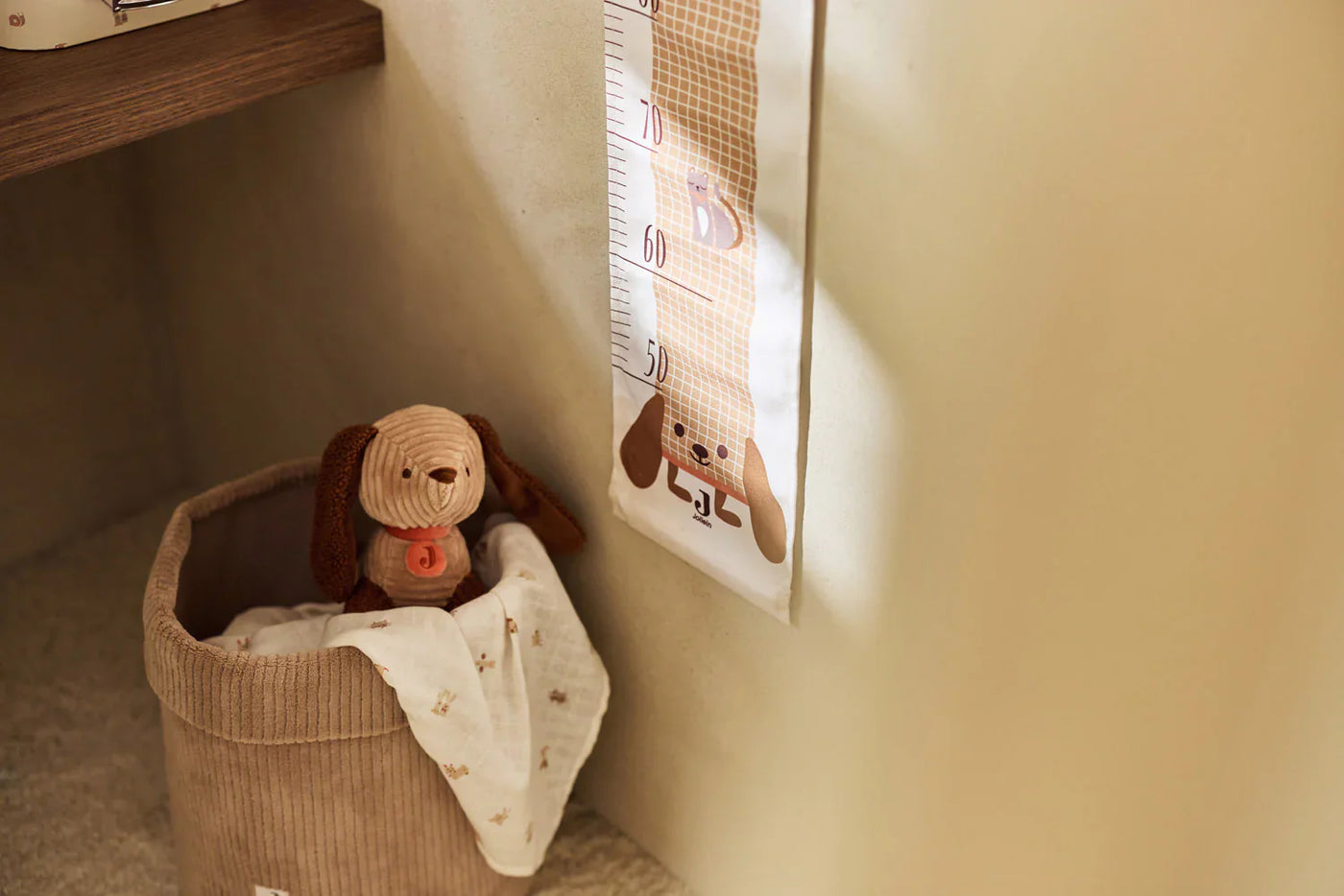 Jollein - Knuffel Diego Dog | Biscuit