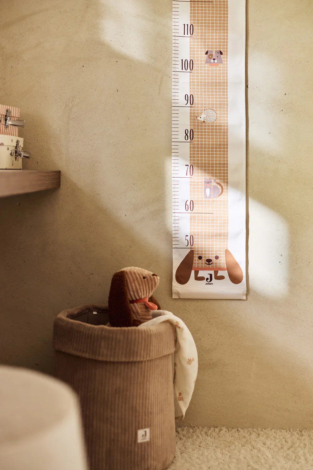 Jollein - Knuffel Diego Dog | Biscuit