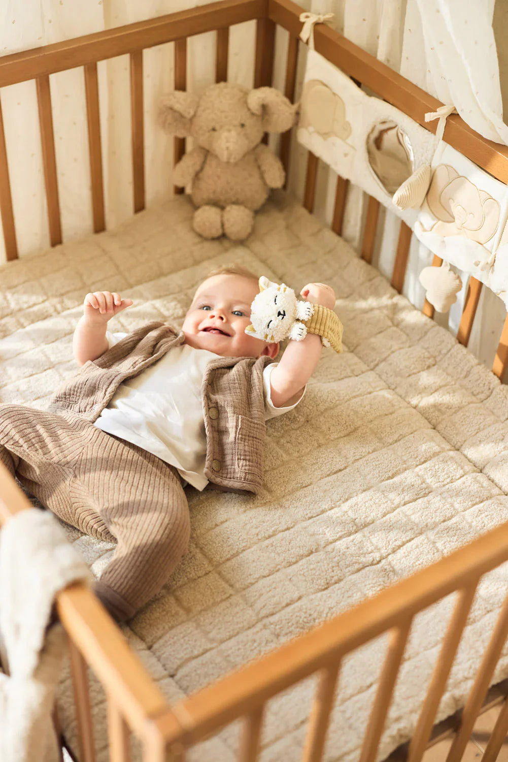 Jollein - Knuffel Elephant | Sand