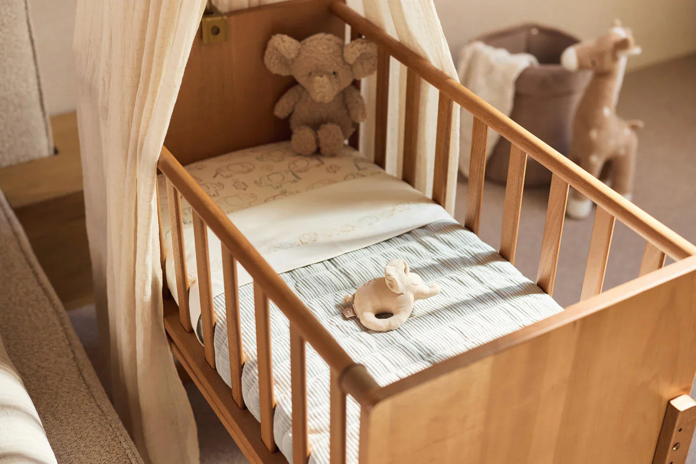 Jollein - Rammelaar Elephant Tales | Sand