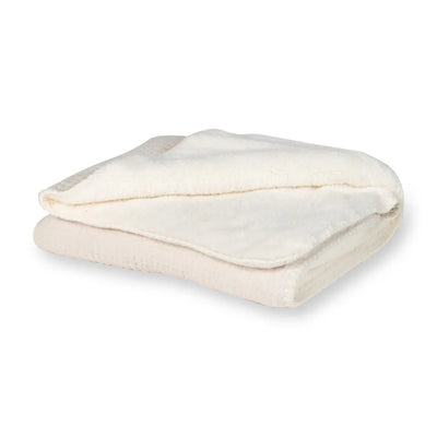 Quax - Deken Teddy 65x80 cm Newborn Natural Clay | Babydeken