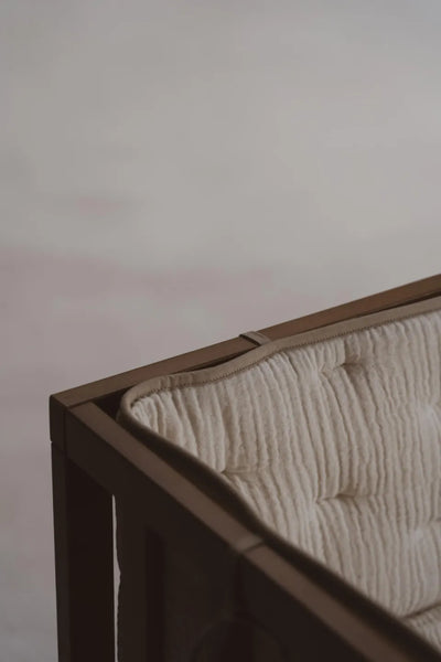 Quax - Omrander Bed/Park Natural Clay | Veiligheid en Stijl