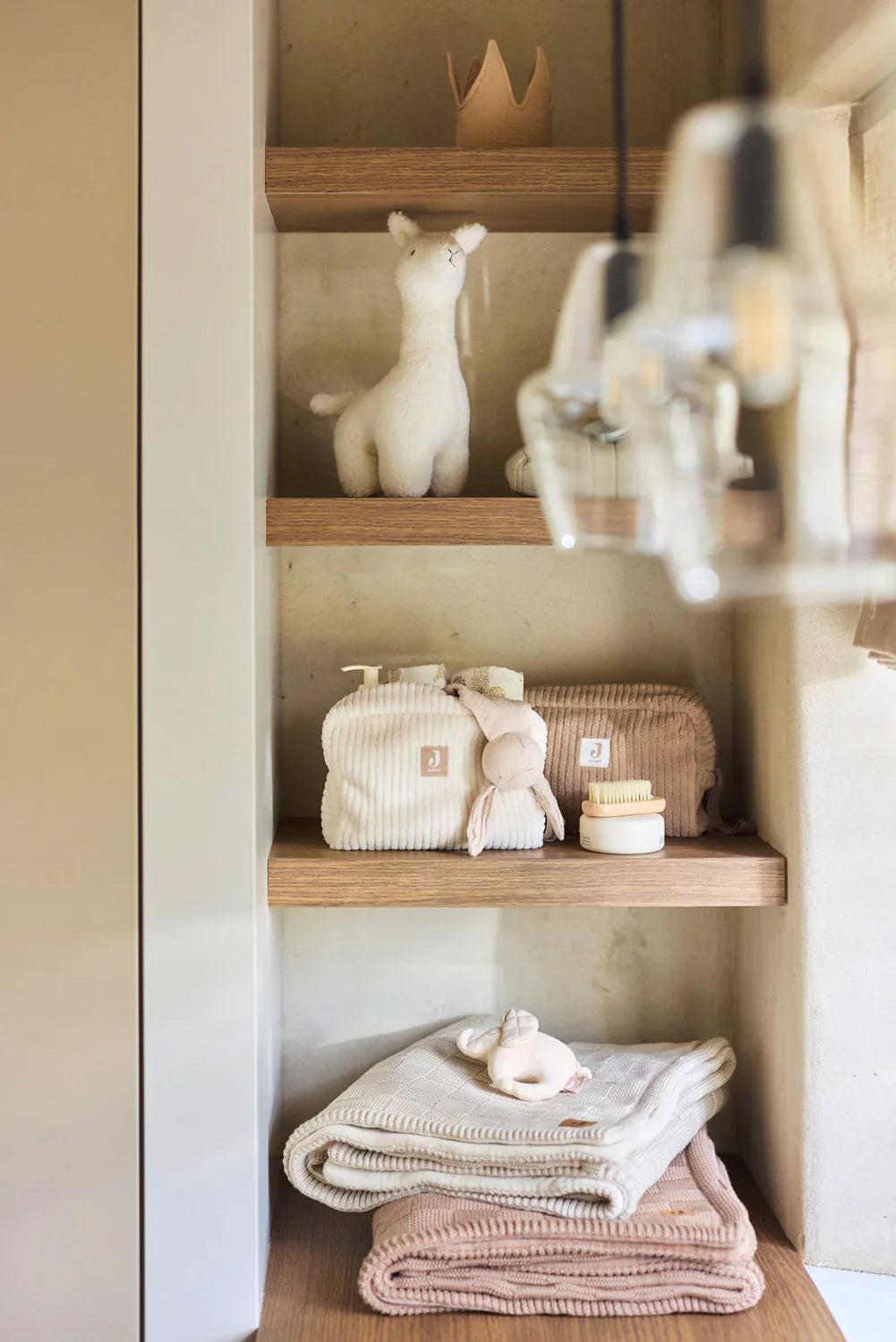 Jollein - Toilettas Cloudy Rib | Oatmeal