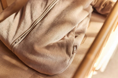 Jollein - Slaapzak 70cm Winter Velvet | Milky Coffee