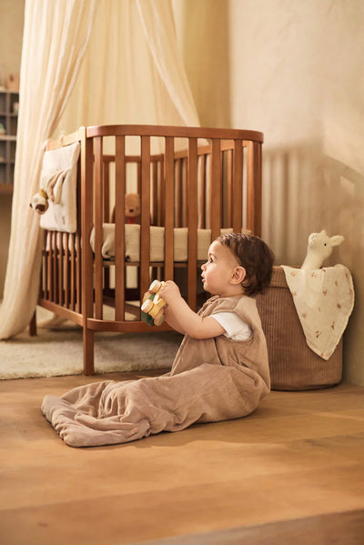 Jollein - Slaapzak 70cm Winter Velvet | Milky Coffee