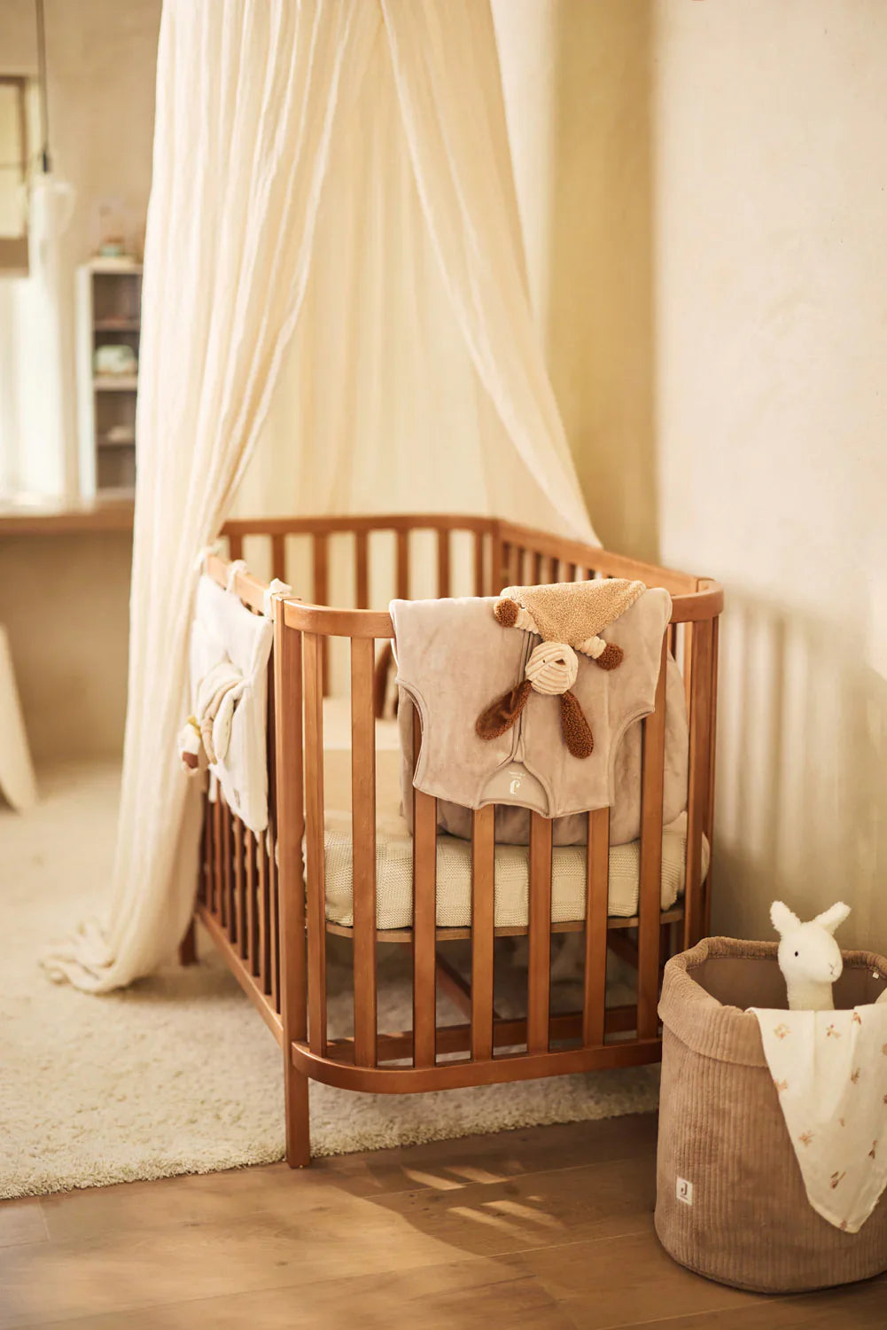 Jollein - Slaapzak 70cm Winter Velvet | Milky Coffee