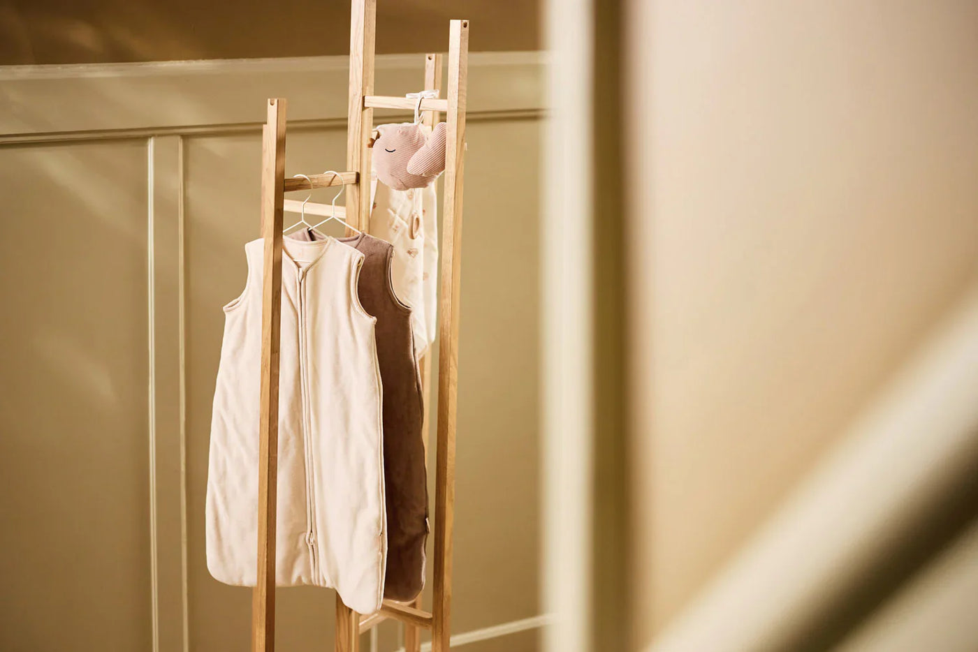 Jollein - Slaapzak 70cm Winter Velvet | Milky Coffee