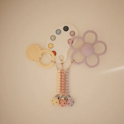 Mushie – Fopspeenketting Hera Soft | Lilac