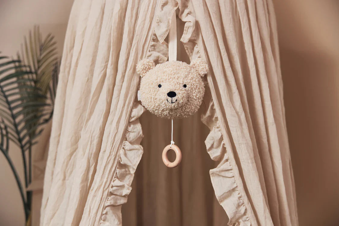 Jollein - Muziektrekker Teddy Bear Naturel | You Are My Sunshine