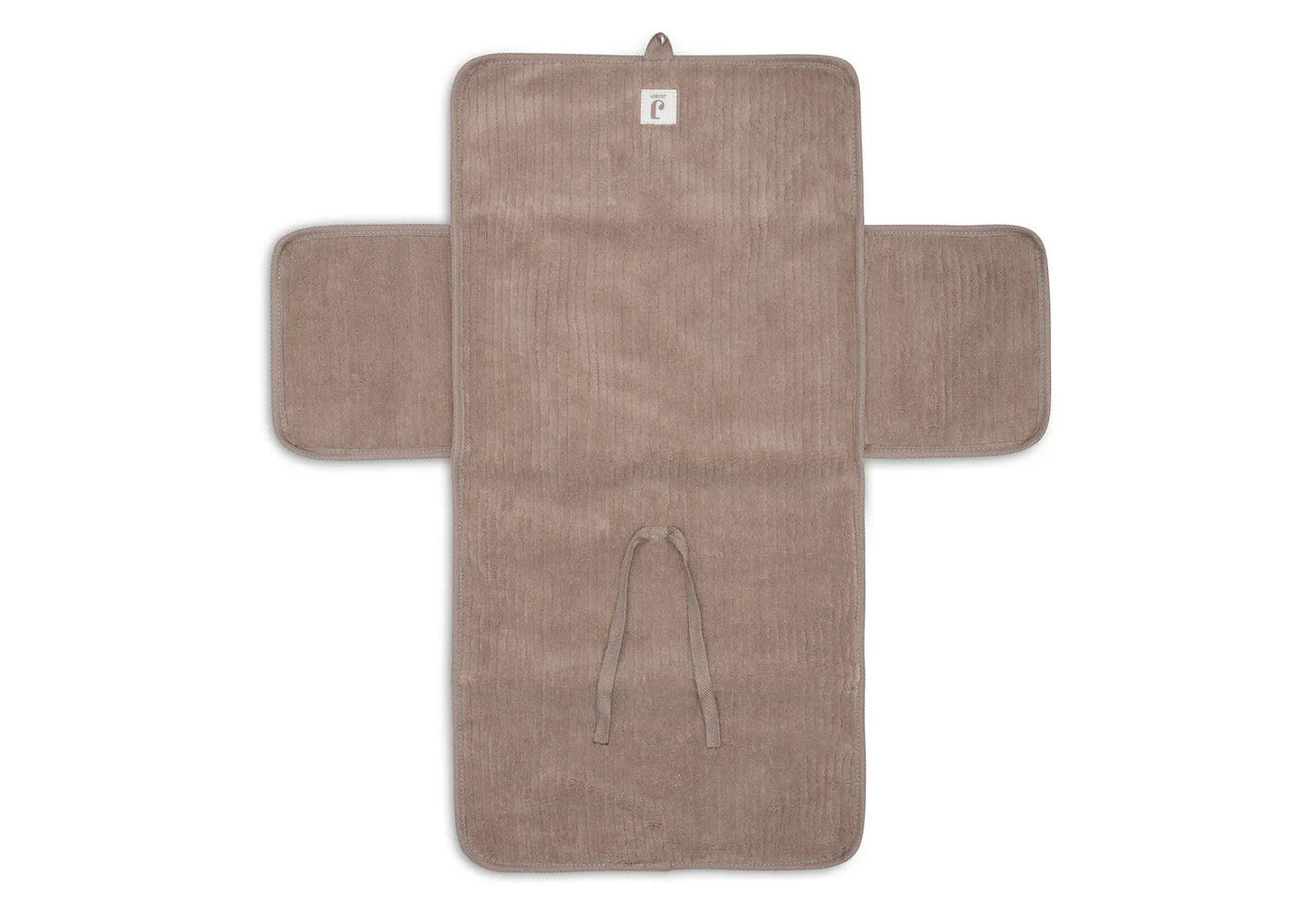 Jollein - Verzorgingsmatje Cloudy Rib | Milky Coffee