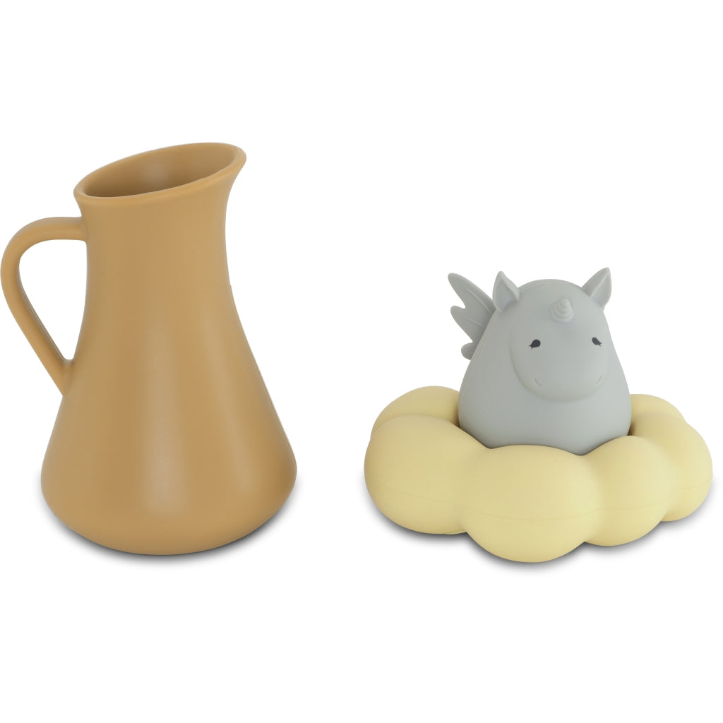 Silicone Badspeeltje Unicorn Almond