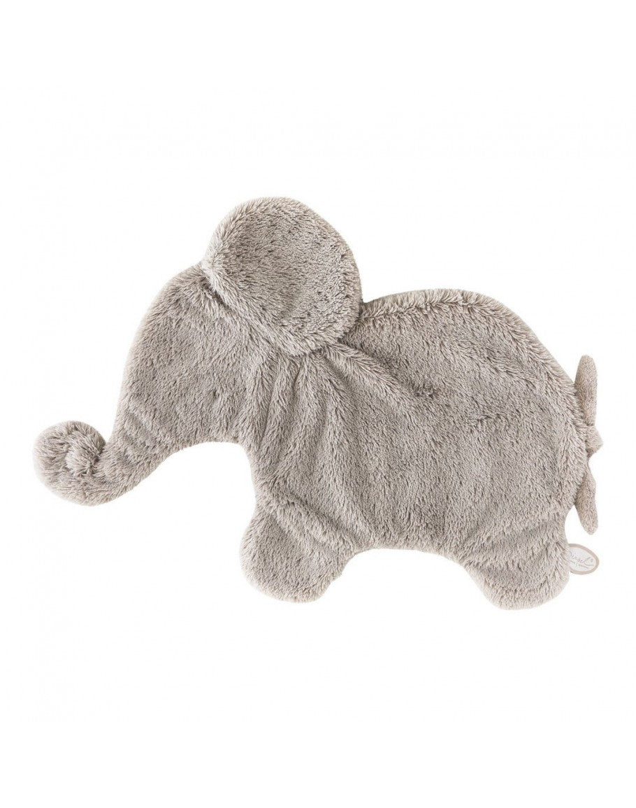 Knuffeldoek Oscar Olifant Grijsbeige 42cm