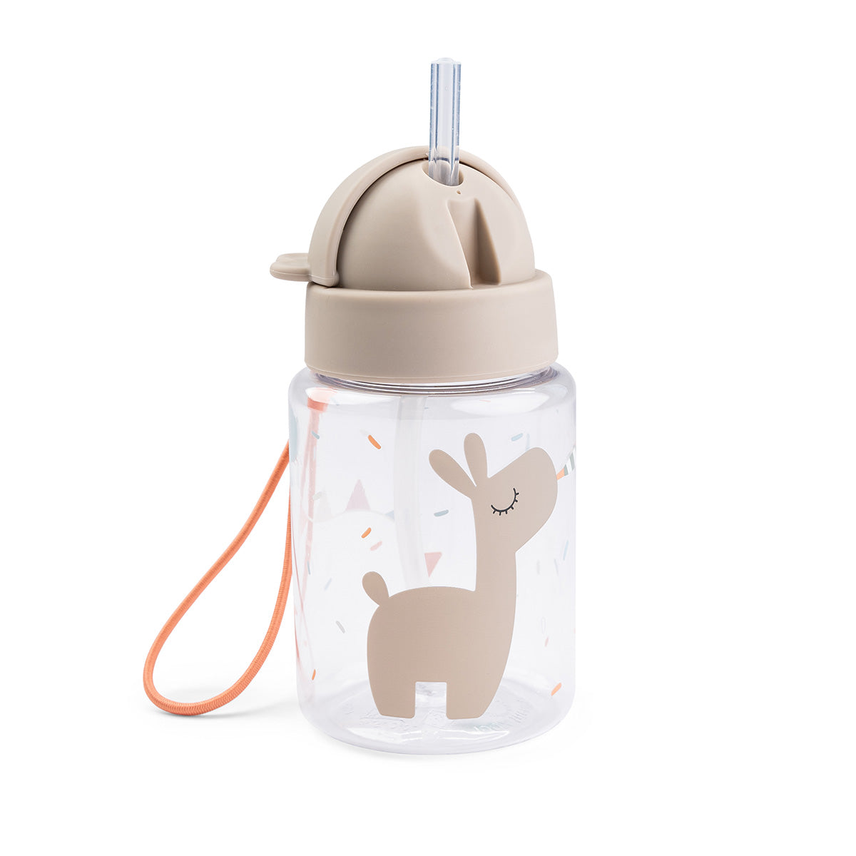 Done by Deer – Drinkfles Met Rietje | Celebration Sand