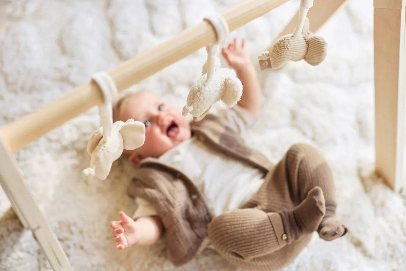 Jollein - Babygym Speeltjes Elephant Tales | Olifantjes