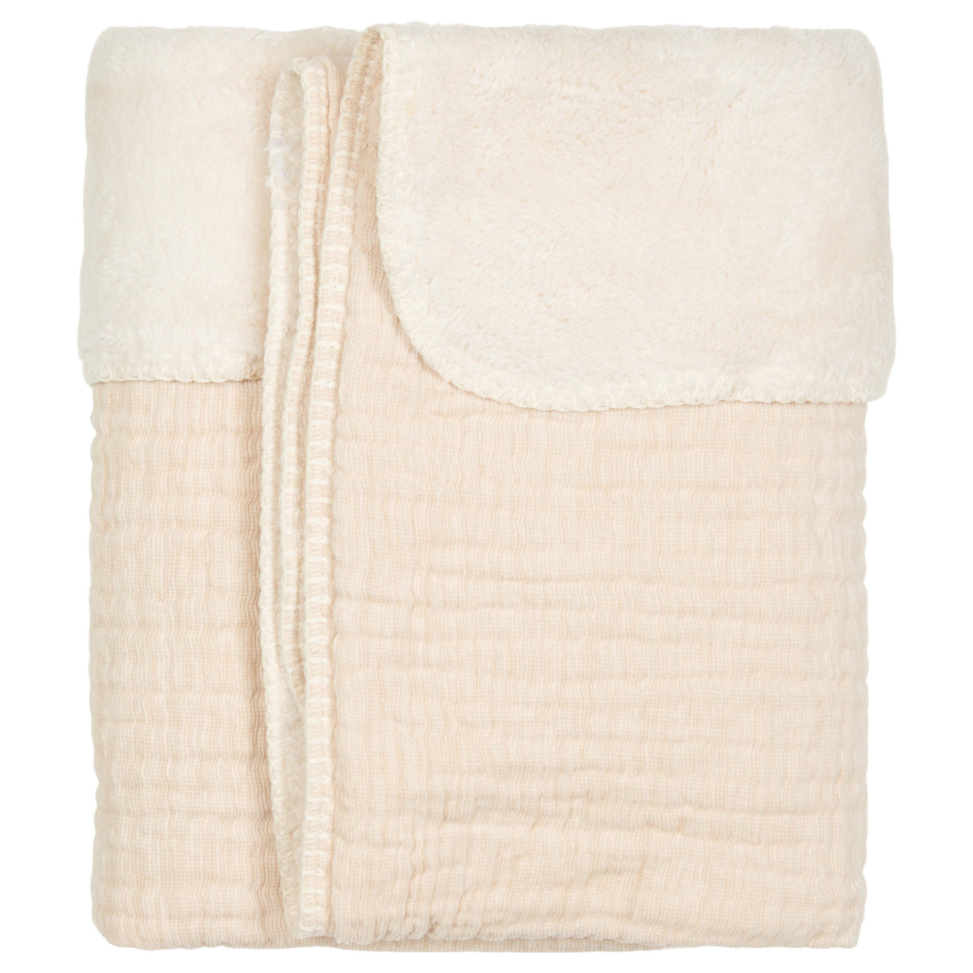 Koeka - Ledikantdeken 100x150 cm Rivoli Teddy | Warm White
