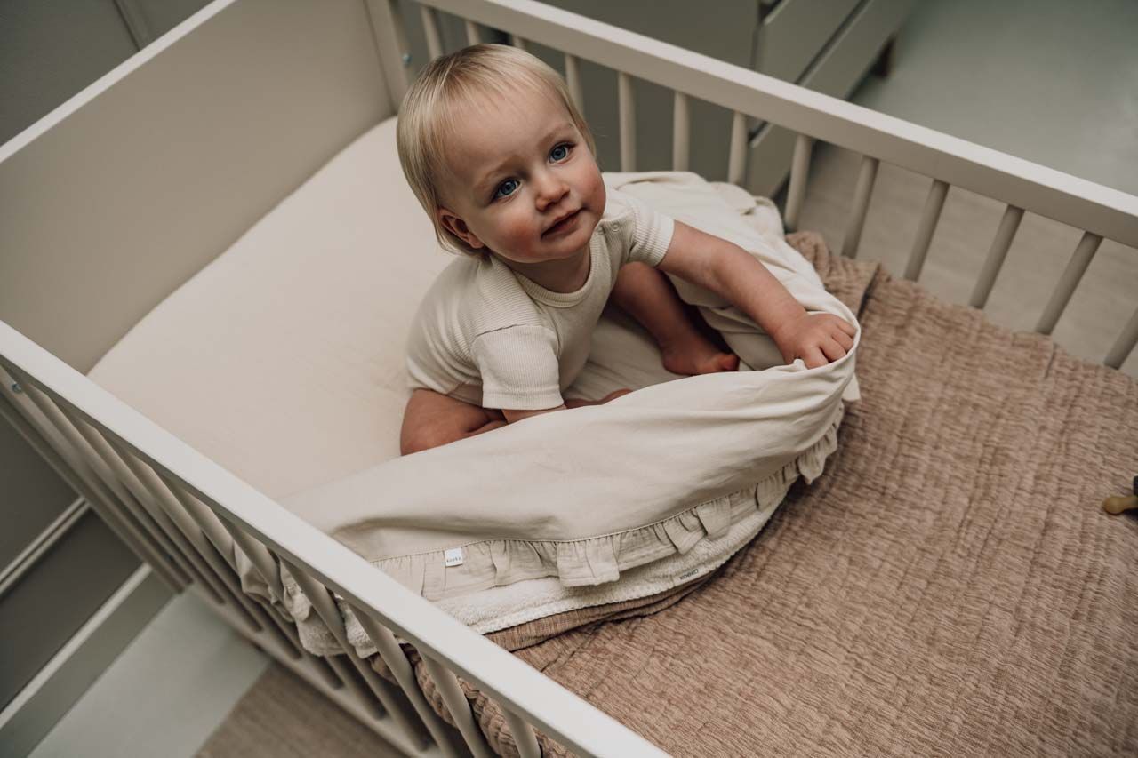 Koeka - Ledikantdeken 100x150 cm Rivoli Teddy | Caffe