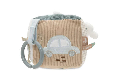 Jollein - Activiteitenkubus On The Go | Sea Green & Biscuit