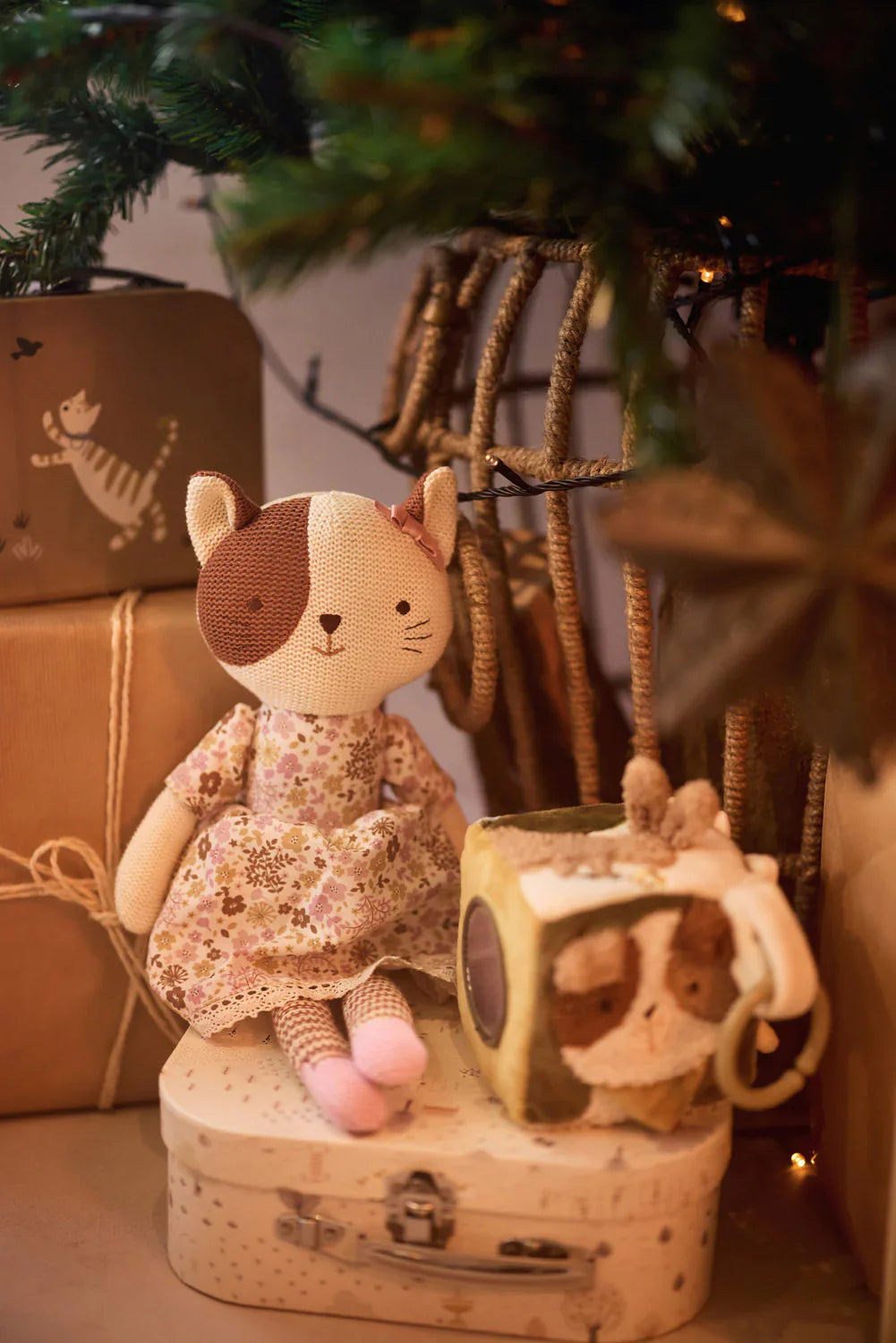 Jollein - Activiteitenkubus Tiny Park | Baby Kubus