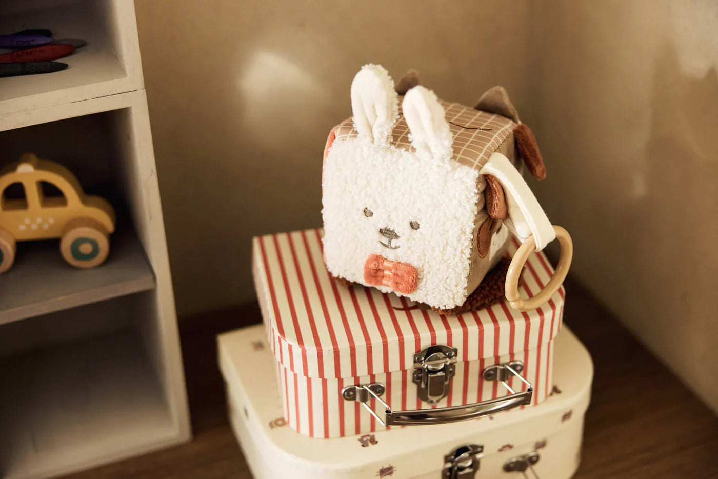 Jollein - Activiteitenkubus Animal Friends | Baby Kubus