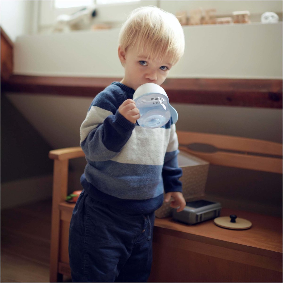 Avent - Overgangsbeker Natural 3.0 | Gemakkelijk voor Kleintjes, 150ml